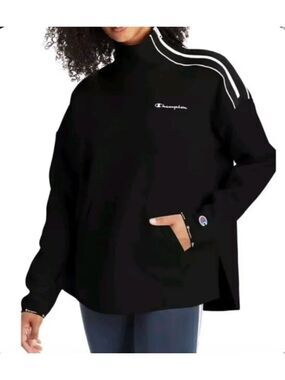 Champion Women's Sport Mock Neck Pullover Sweatshirt Size XS